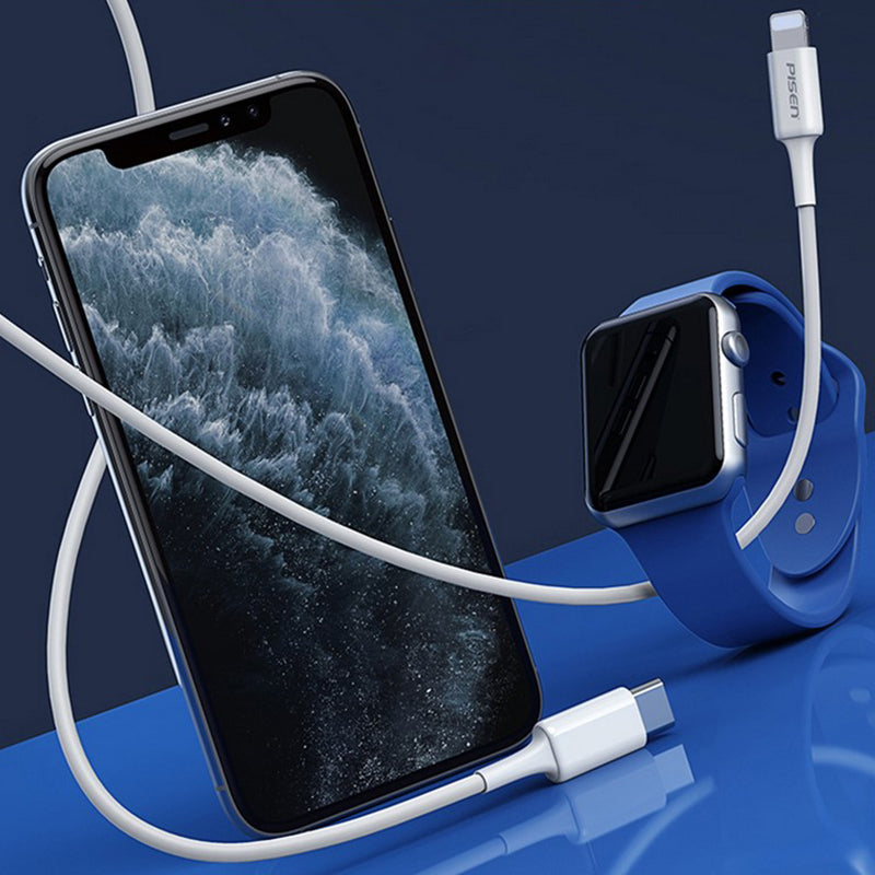 1M Lightning to USB-C PD Fast Charging Cable CL-PD-1000 PISEN
