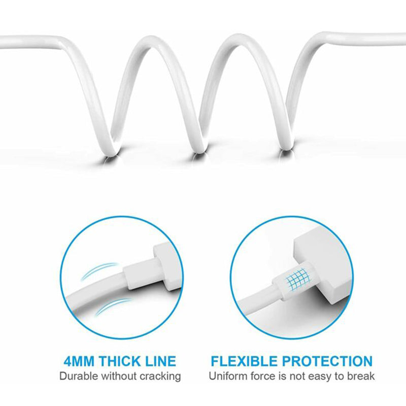 1M Lightning to USB-C Mini White Cable USP Without Package 100pcs