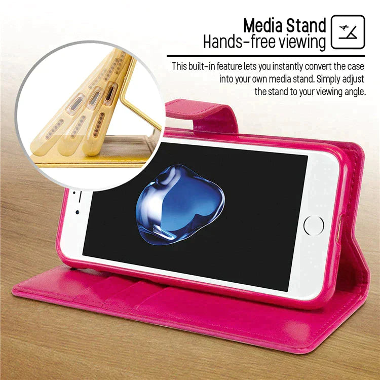Goospery Case For iPhone 12 Pro Max BlueMoon Diary Case