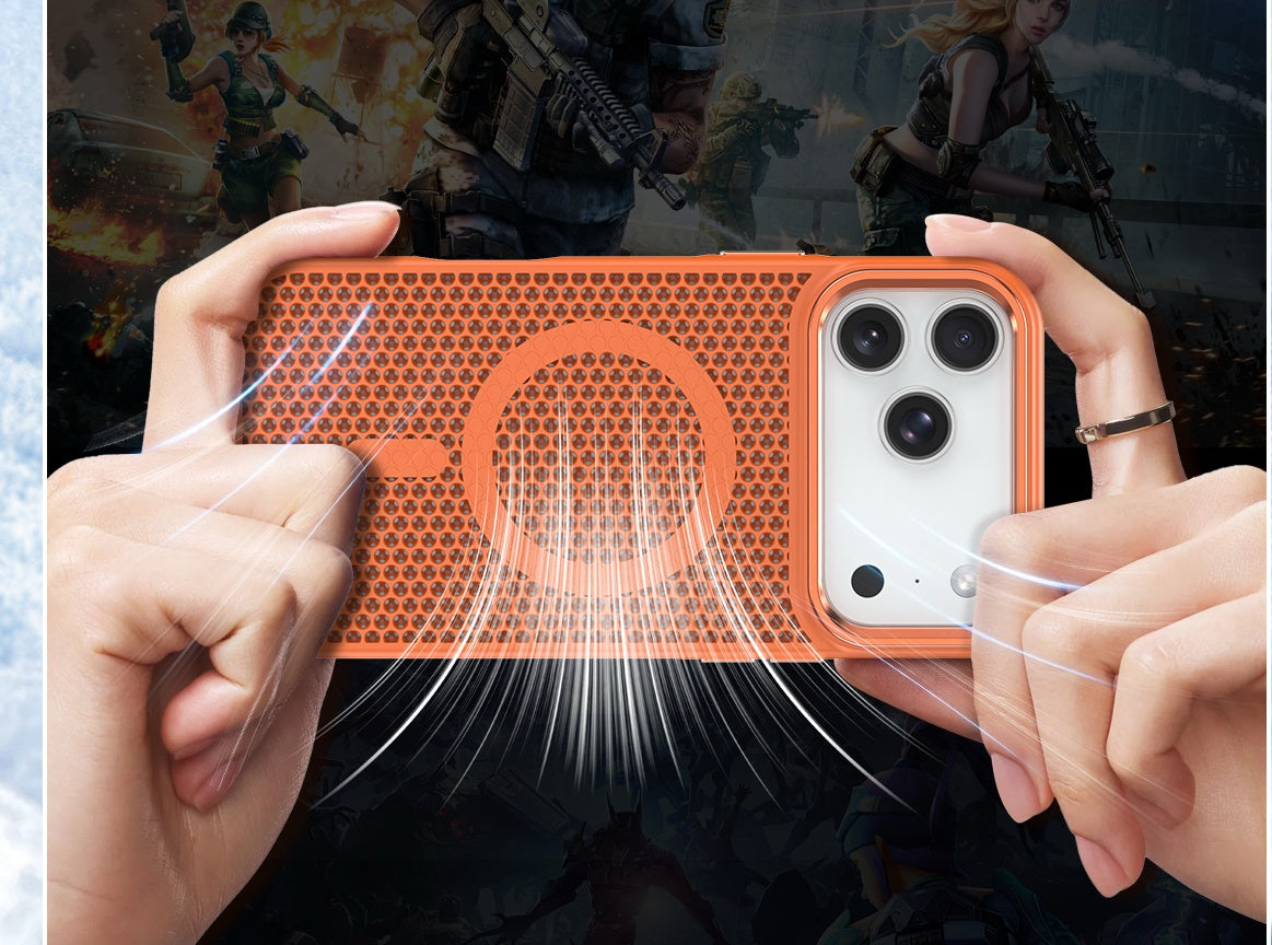 USP 3D Mesh Armor Case for iPhone 17 Pro Max Compatible With Magsafe