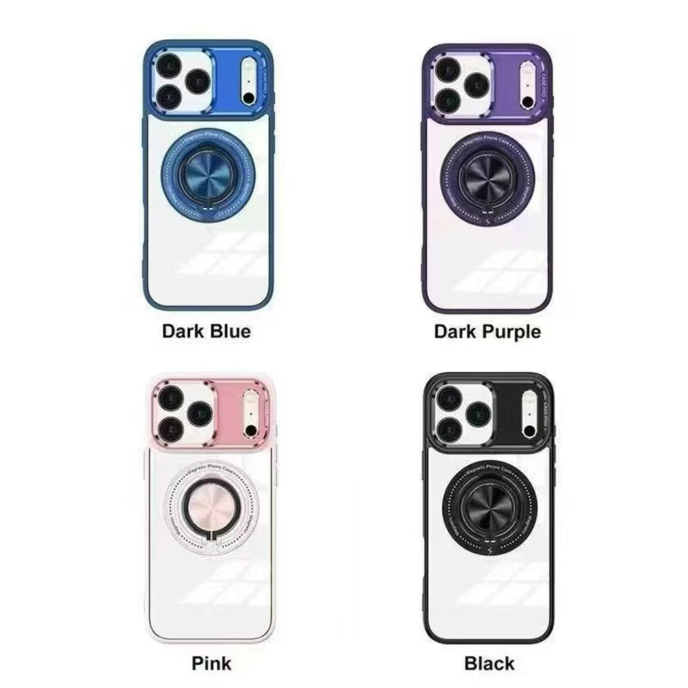 USP Case For iPhone 17 Pro Max Ring Holder Case Compatible With Magsafe