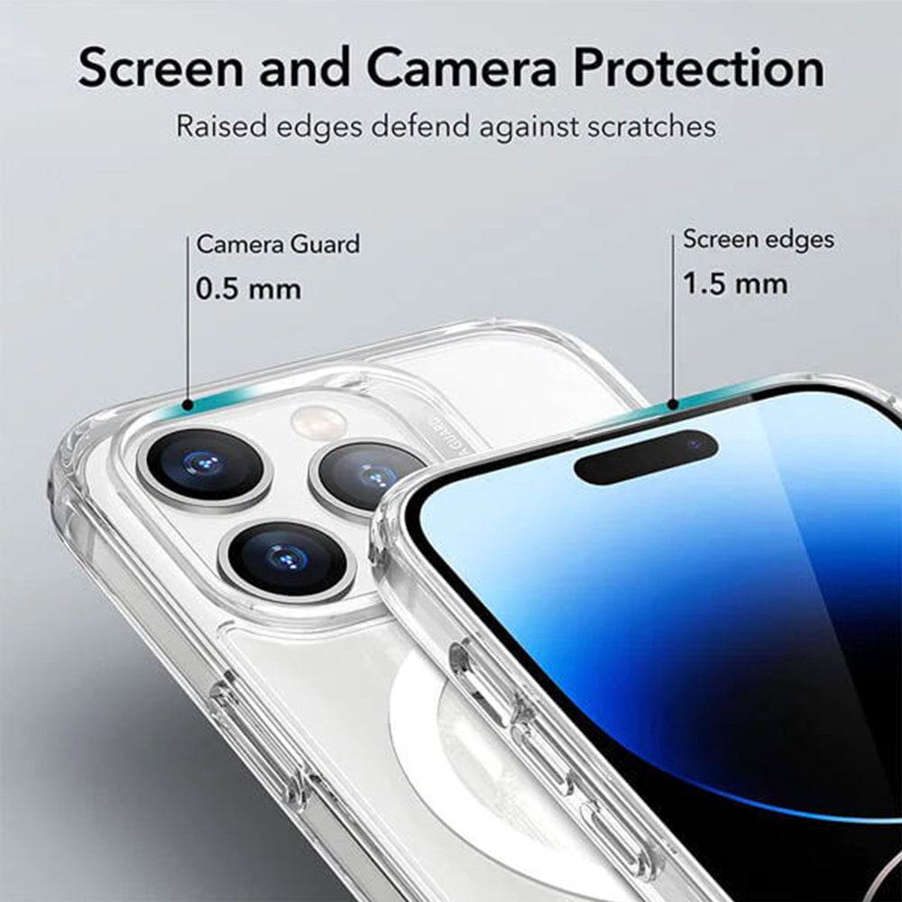 USP Case For iPhone 16 Plus Clear Rock Shockproof Case with MagSafe
