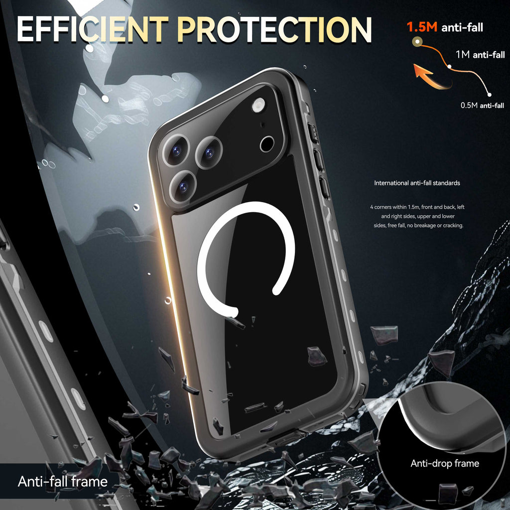 USP Apple iPhone 17 Pro Max WaterProof Case Black
