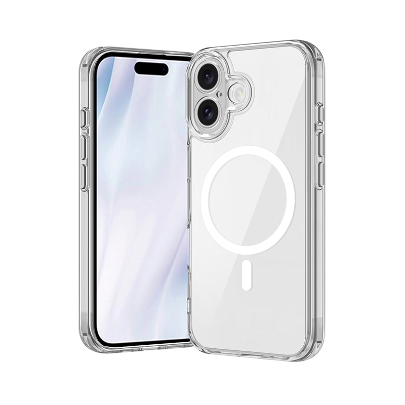 USP Case For iPhone 17 Clear Rock Shockproof Case with MagSafe