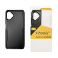 Phonix Case for Samsung A06 Black Armor Light Case