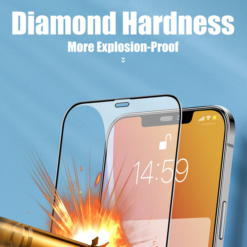 USP Armor Glass Screen Protector For iPhone 16 / 15 Full Cover (1  Piece/Box)