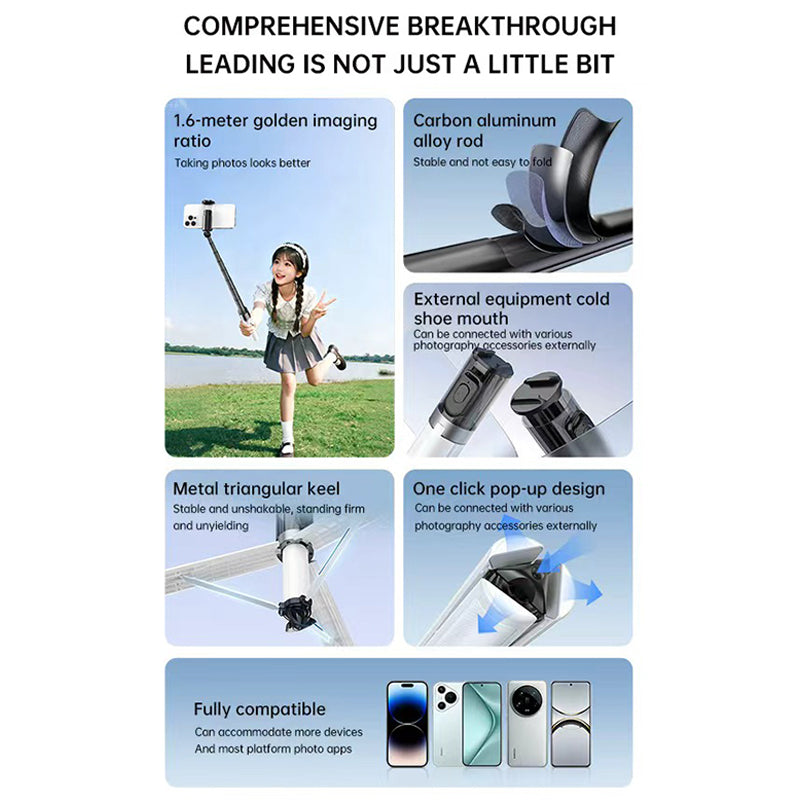 2-in-1 Selfie Stick & Tripod