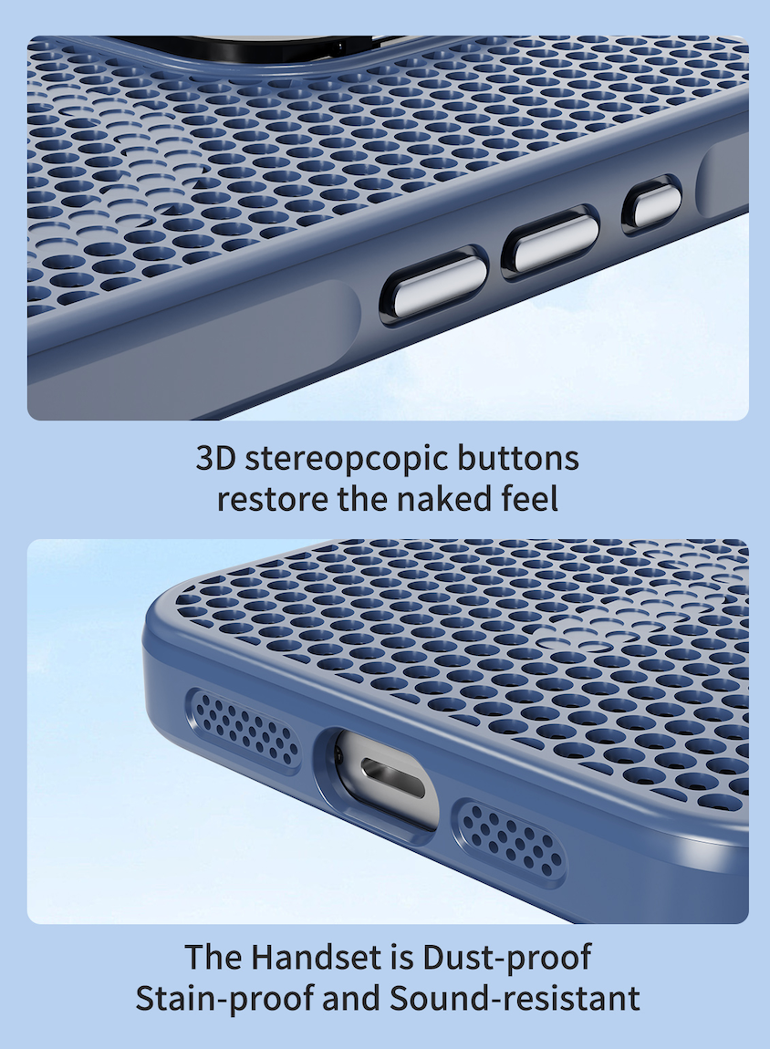 USP 3D Mesh Armor Case for iPhone 17 Pro Compatible With Magsafe