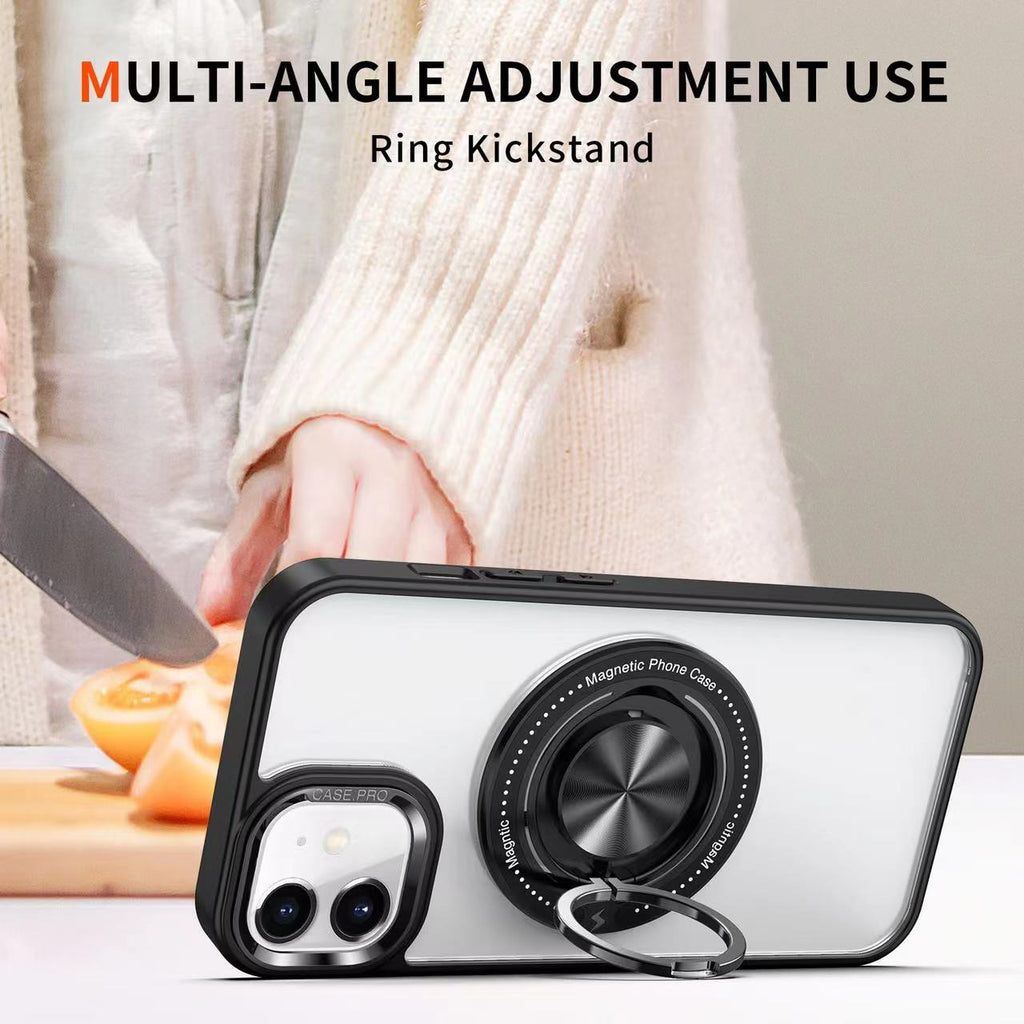 USP Case For iPhone 17 Pro Max Ring Holder Case Compatible With Magsafe