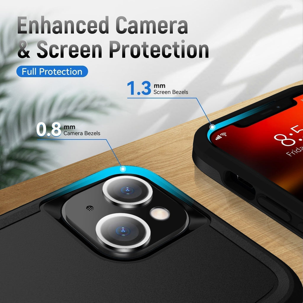 USP Case For iPhone 16 Black Armor Light Case