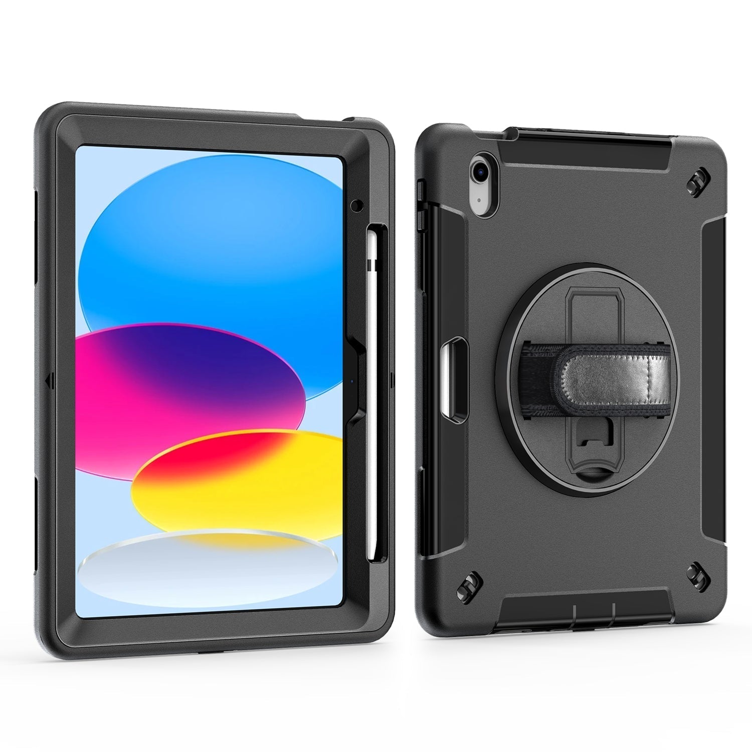 Rugged Case With Pen Holder for iPad 11“(A16 2025) / iPad (10th Gen 2022) 10.9"