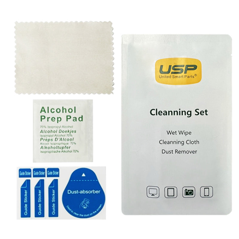 USP Armor Glass Screen Protector For iPhone 16 Plus / 15 Plus Full Cover (1  Piece/Box)