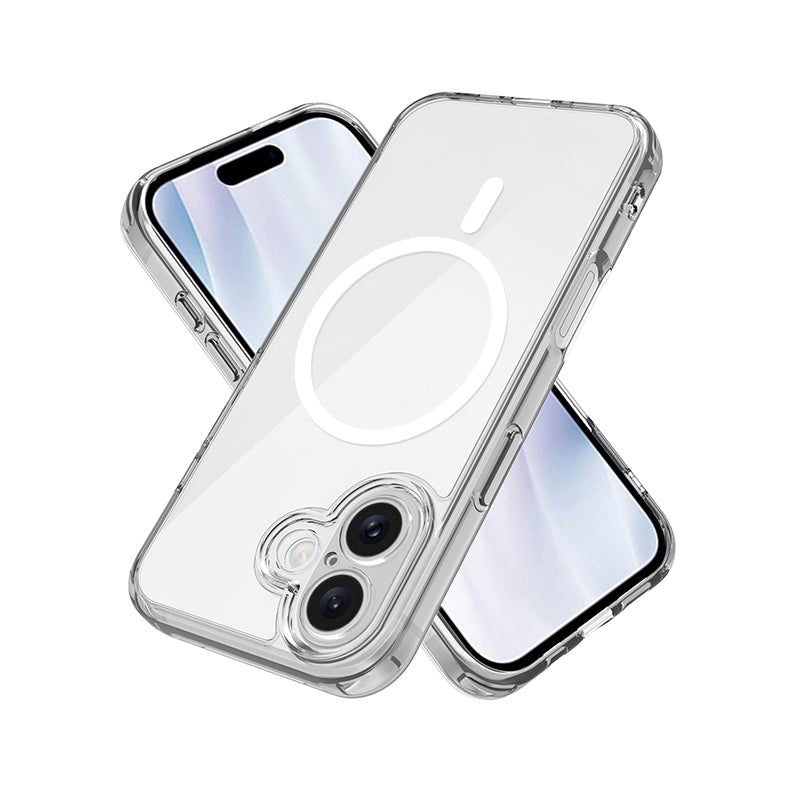 USP Case For iPhone 17 Clear Rock Shockproof Case with MagSafe