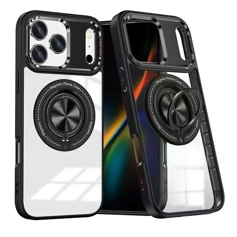 USP Case For iPhone 17 Pro Ring Holder Case Compatible With Magsafe