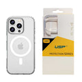 USP Case For iPhone 17 Pro Max Clear Rock Shockproof Case with MagSafe