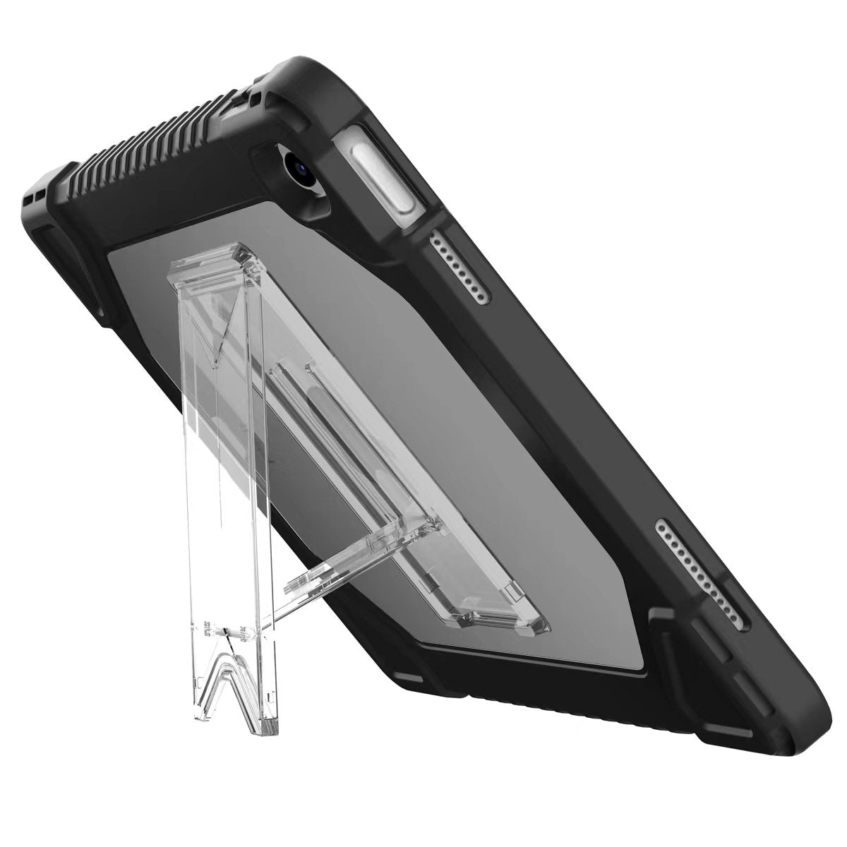 Rugged Case With Clear Back & Pen Holder for iPad 11“(A16 2025) / iPad (10th Gen 2022) 10.9‘’
