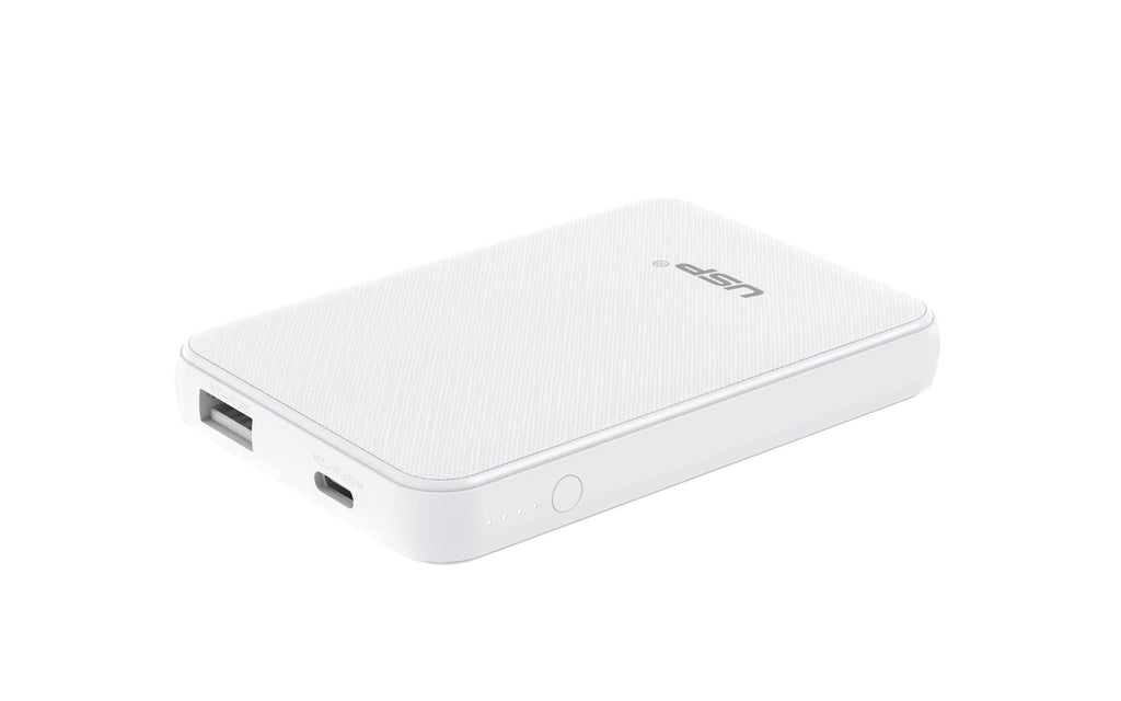 Mini Power Bank 5K mAh (5000mAh) White