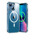 Phonix Case For iPhone 17e/16e/ 15 / 14 / 13 Clear Rock Shockproof Case Compatible With MagSafe