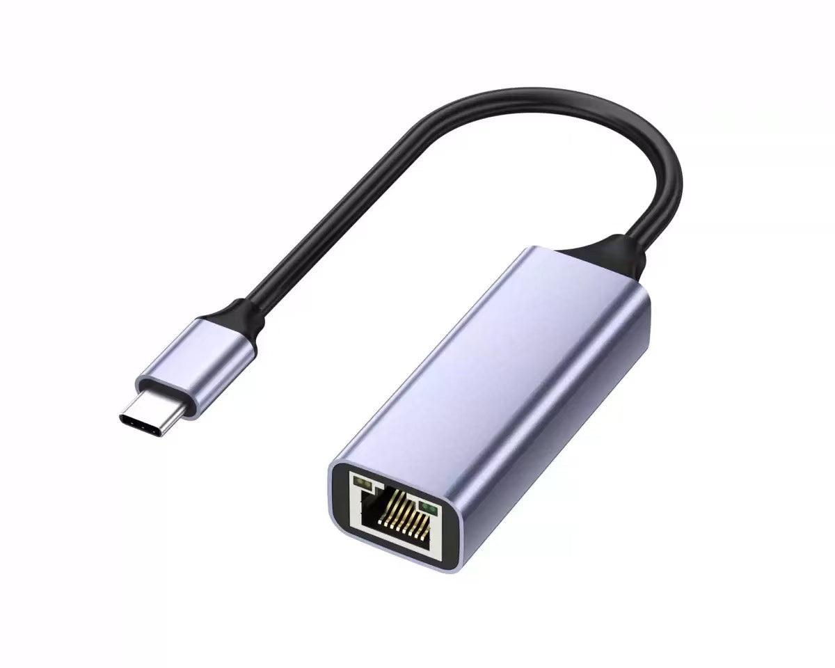 USB-C 3.0 to 2.5 GB RJ45 Ethernet Adapter