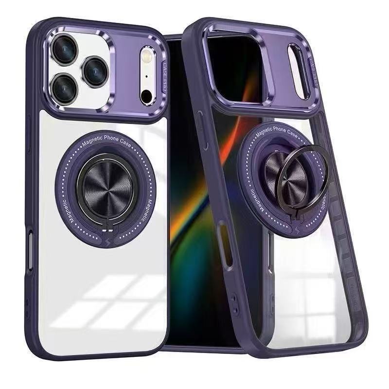 USP Case For iPhone 17 Pro Ring Holder Case Compatible With Magsafe