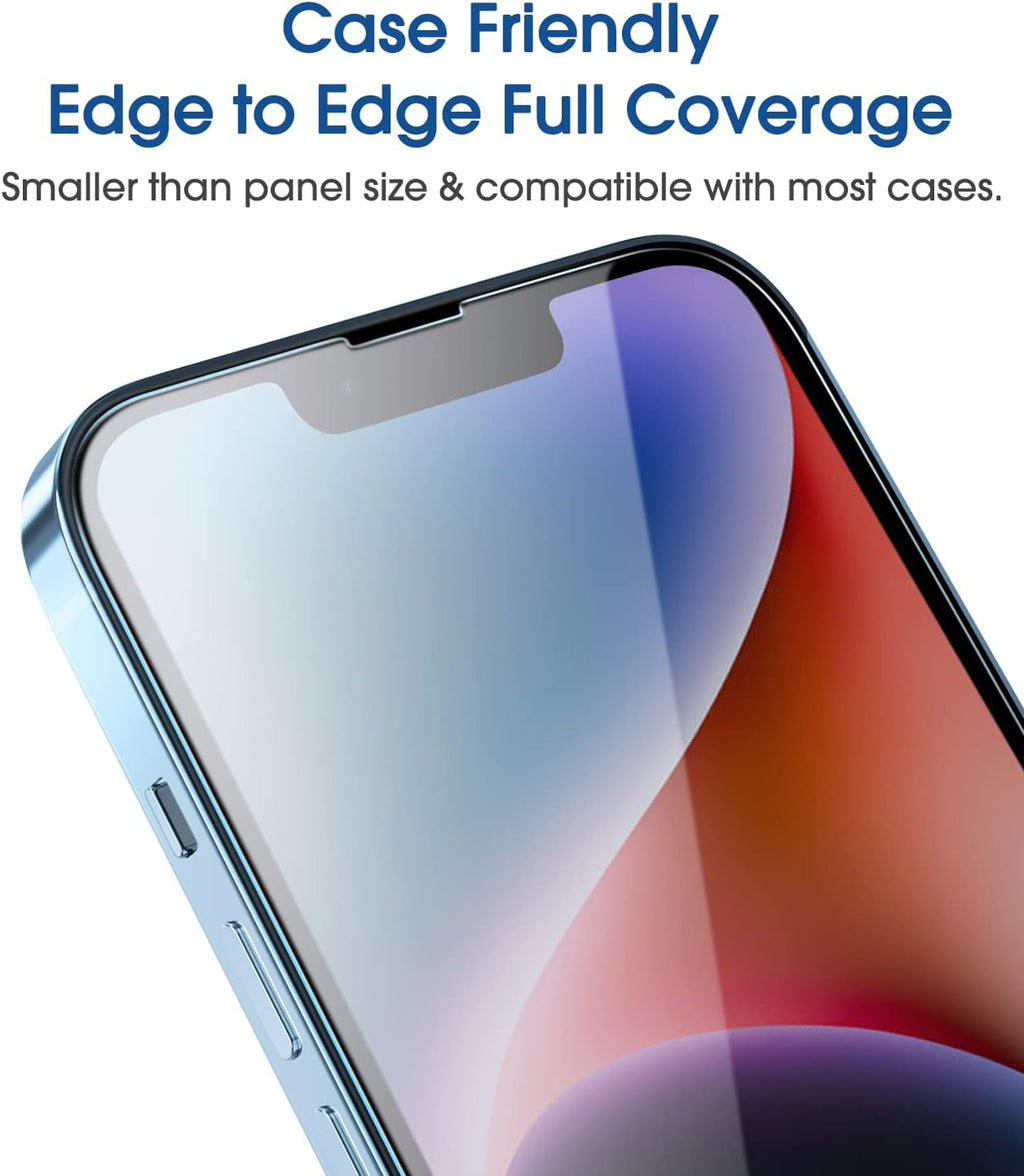USP Easy Align Dust-free Tray Screen Protector For iPhone 17e/16e/14/13/13 Pro Full Cover (1 Piece/Box)