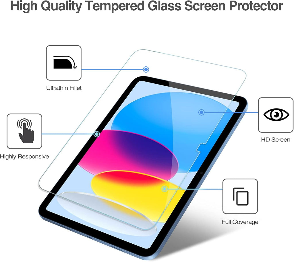 Premium Armor Clear Tempered Glass for iPad Pro 11"(2024)