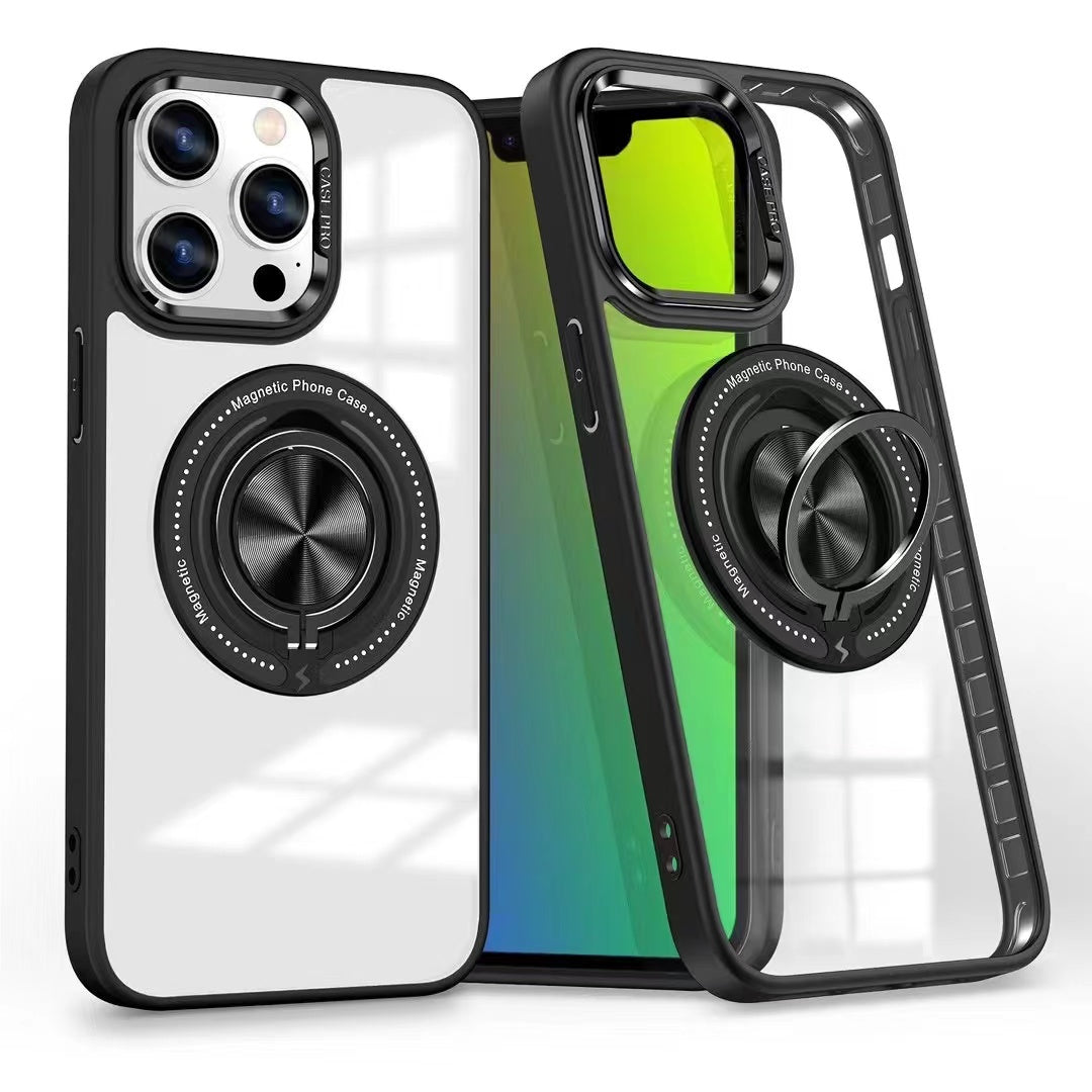 USP Case For iPhone 17 Pro Ring Holder Case Compatible With Magsafe