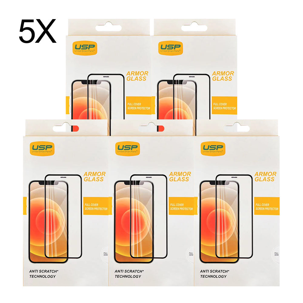 USP Armor Glass Screen Protector For iPhone 16 / 15 Full Cover (1  Piece/Box)