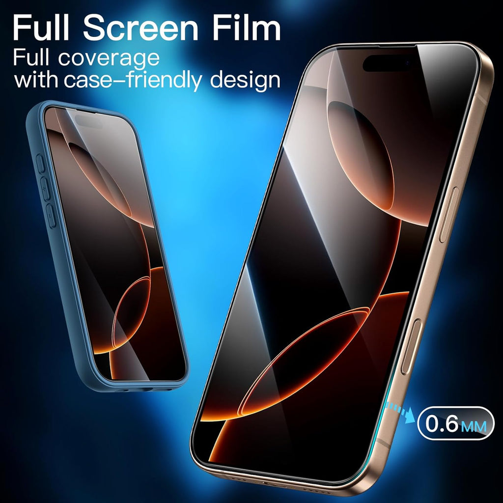 USP Armor Glass Screen Protector For iPhone 15 Pro Full Cover (1  Piece/Box)