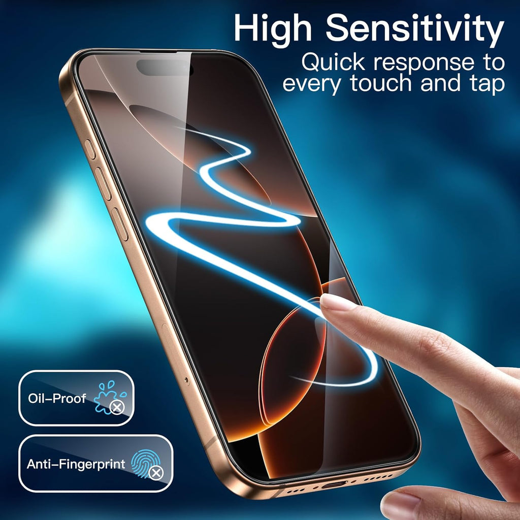 USP Armor Glass Screen Protector For iPhone 15 Pro Full Cover (1  Piece/Box)