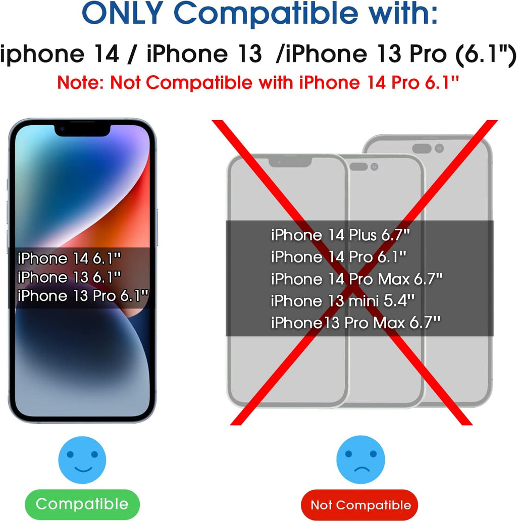USP Easy Align Dust-free Tray Screen Protector For iPhone 17e/16e/14/13/13 Pro Full Cover (1 Piece/Box)