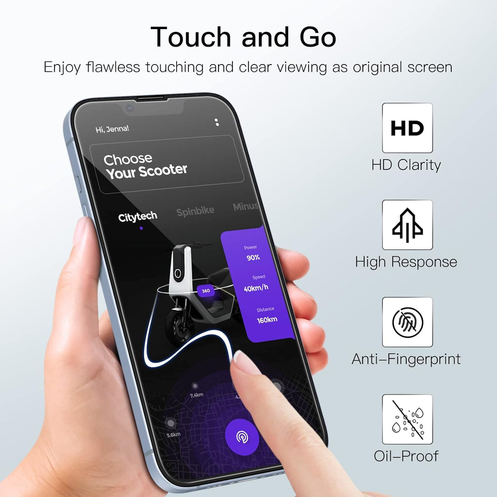 USP Clear Screen Protector For iPhone 17 Pro Max / 16 Pro Max (10 PCS/Box)