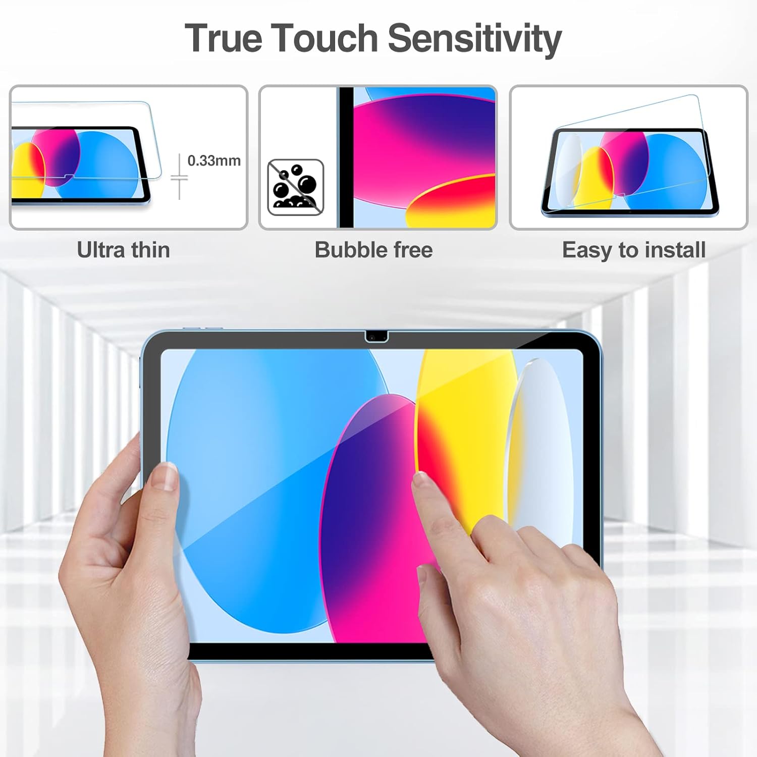Premium Armor Clear Tempered Glass for iPad  Pro 13 2024 / iPad Pro 13 2025