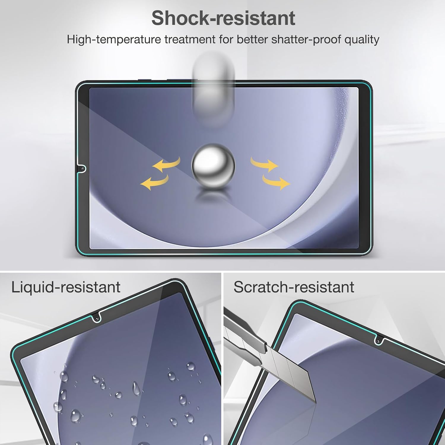 Premium Armor Tempered Glass Screen Protector for Samsung Galaxy S9/S8/S7/S9 FE/S10FE/S10 Lite/S11
