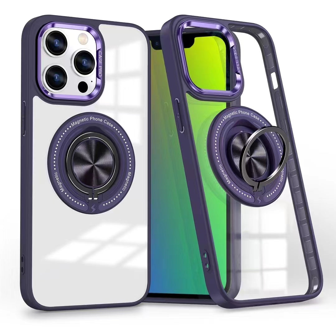 USP Case For iPhone 17 Pro Ring Holder Case Compatible With Magsafe