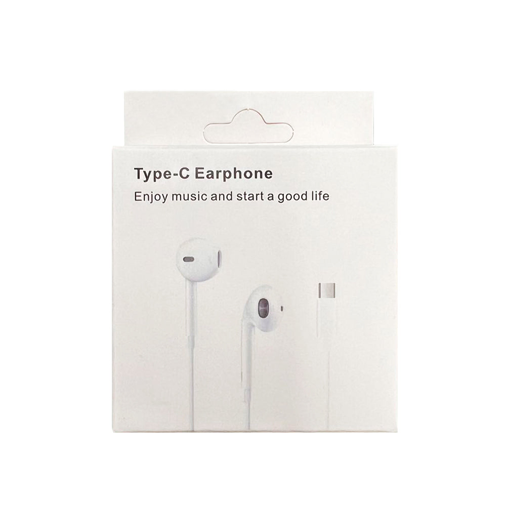 Earphones Type-C with Controller Compatible With All Samsung and iPhone 17/16/15 Series (Support Phone Calls)