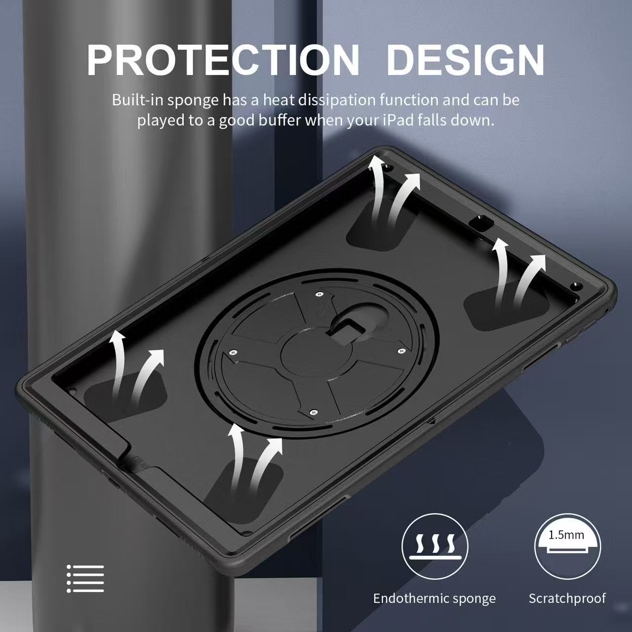 Rugged Case  for iPad 9 / 8 / 7th Gen 10.2"