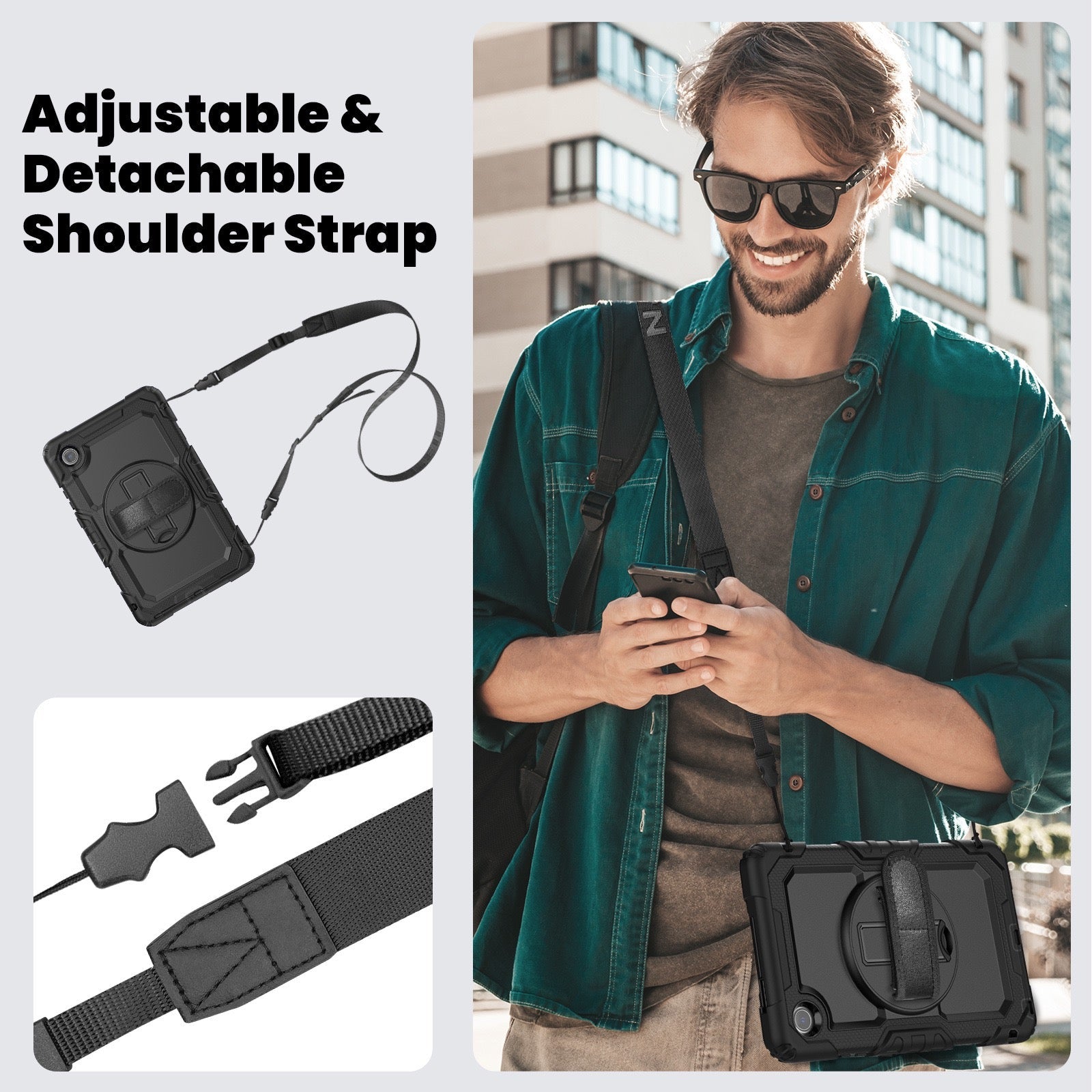 Rugged Case for Galaxy Tab A11 / A9 8.7" Generic