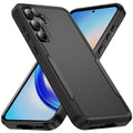 Phonix Case for Samsung A07 Black Armor Light Case