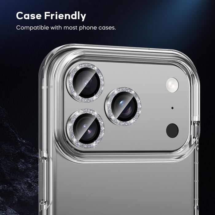 USP Camera Lens Protector For iPhone Air Crystal Style Individual Ring Cover (Tempered Glass)