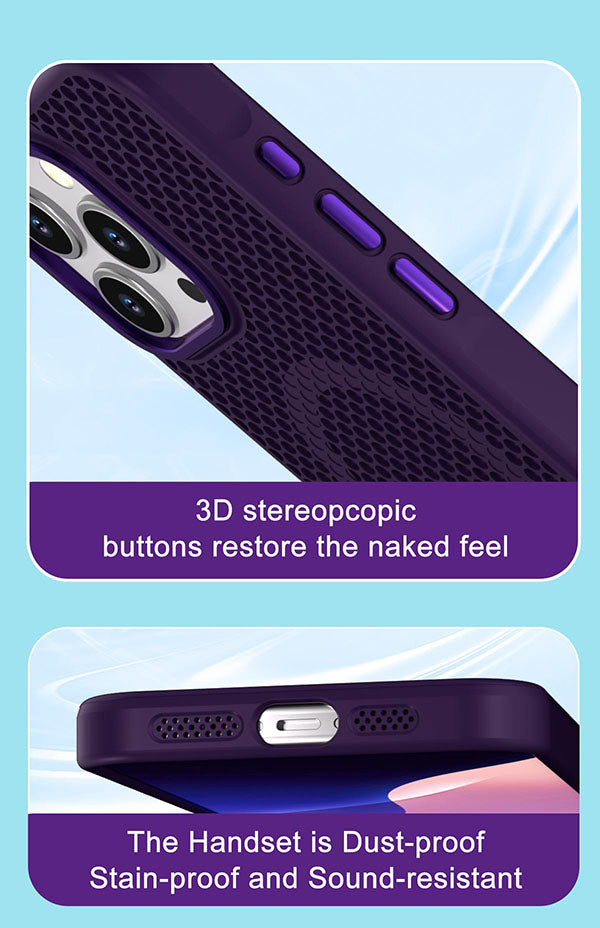 USP 3D Mesh Armor Case for iPhone 17 Pro Compatible With Magsafe
