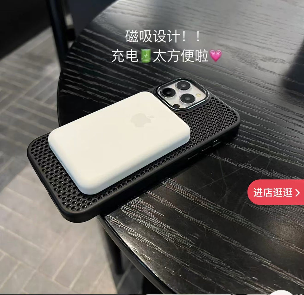 USP 3D Mesh Armor Case for iPhone 17 Pro Compatible With Magsafe