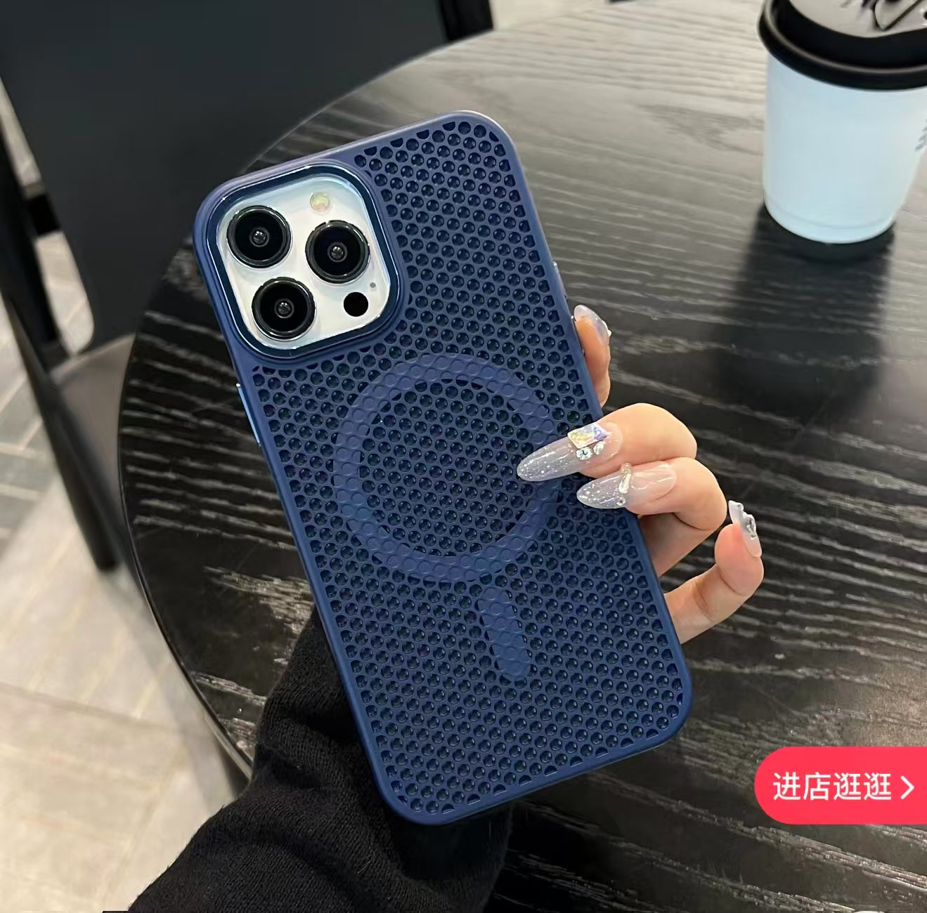 USP 3D Mesh Armor Case for iPhone 17 Pro Compatible With Magsafe