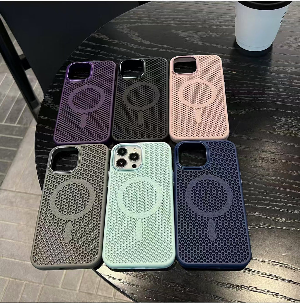 USP 3D Mesh Armor Case for iPhone 17 Compatible With Magsafe
