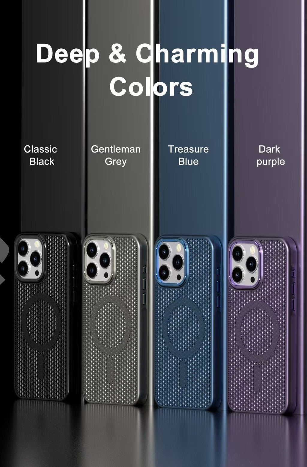 USP 3D Mesh Armor Case for iPhone 17 Air Compatible With Magsafe