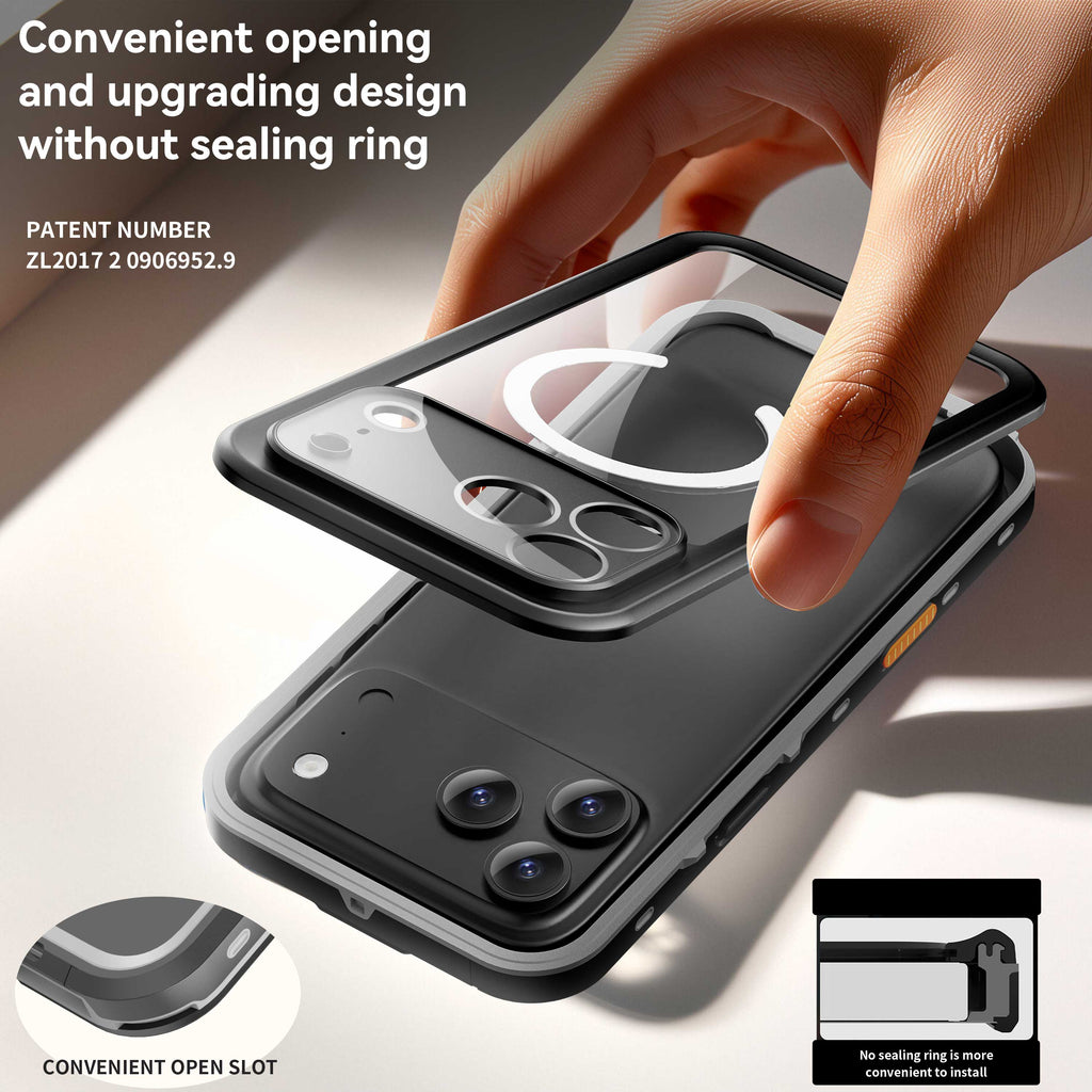 USP Apple iPhone 17 Pro Max WaterProof Case Black