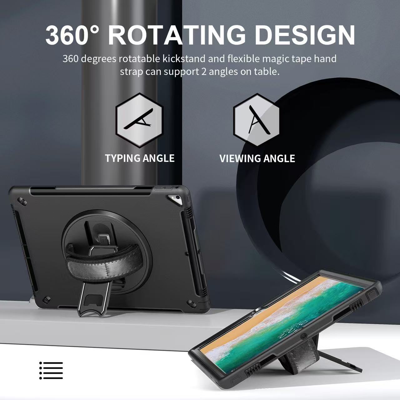 Rugged Case  for iPad 9 / 8 / 7th Gen 10.2"