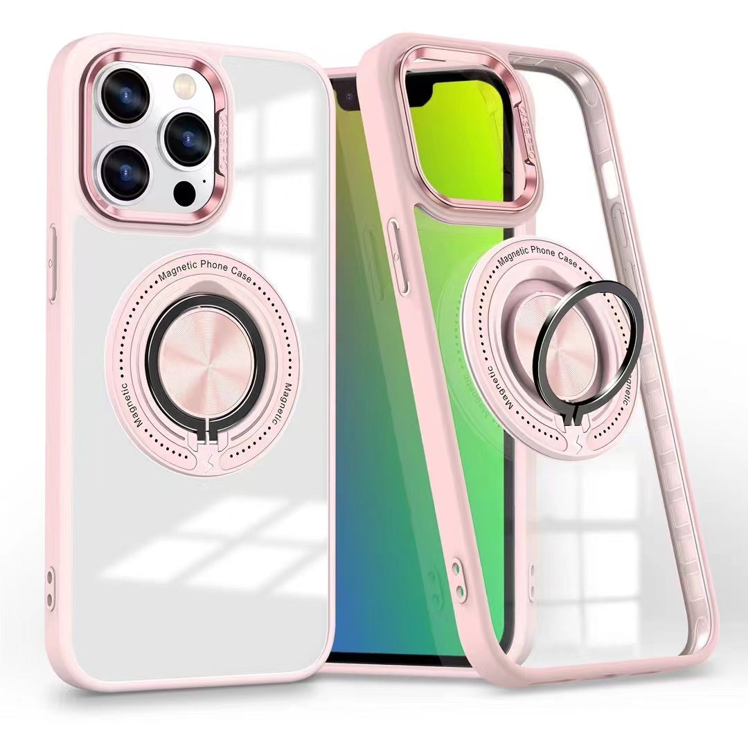 USP Case For iPhone 17 Ring Holder Case Compatible With Magsafe