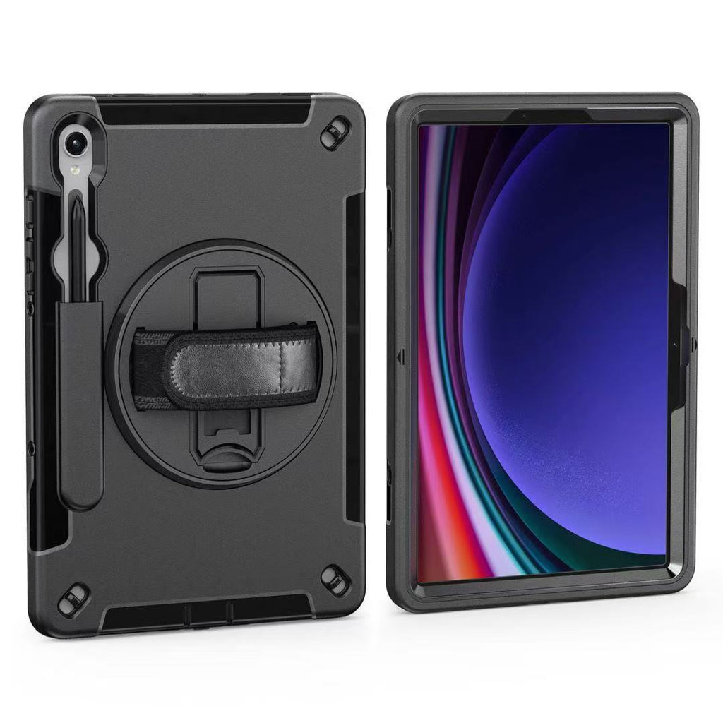 Rugged Case with Pen Holder for Galaxy Tab S9Plus /S10Plus/S9FE Plus (SM-X810) (12.4")