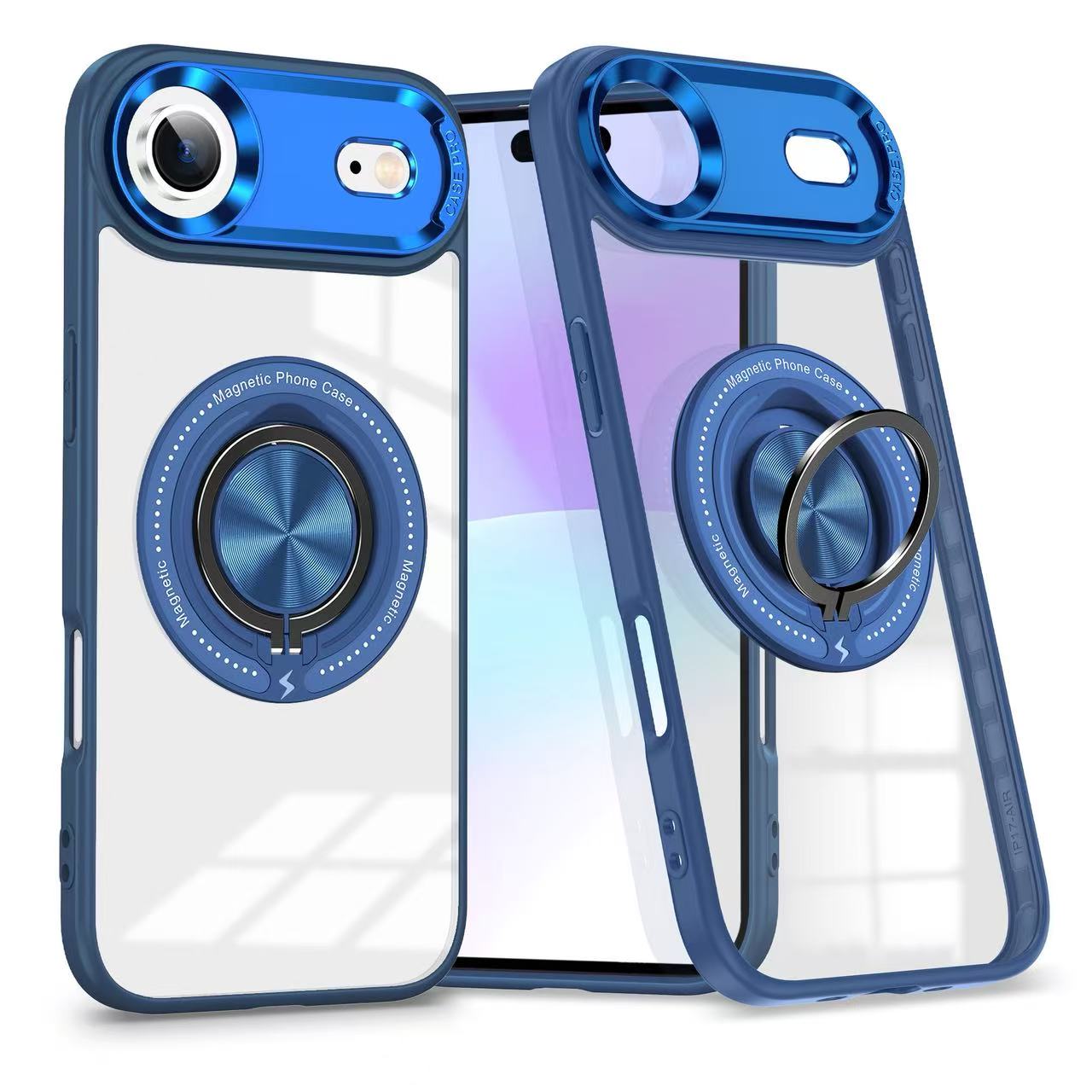 USP Case For iPhone Air Ring Holder Case Compatible With Magsafe